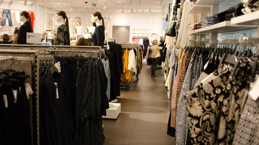 Una tienda de H&M.