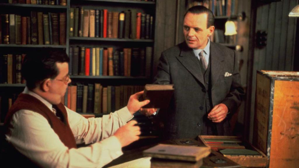 Anthony Hopkins en un fotograma de 'La carta final'.