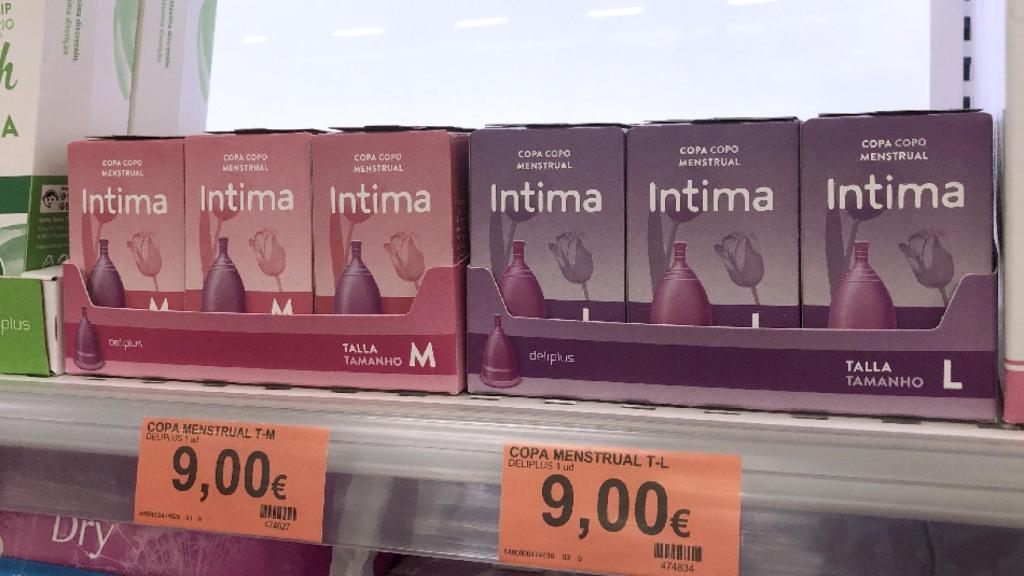 Copa menstrual de Deliplus.