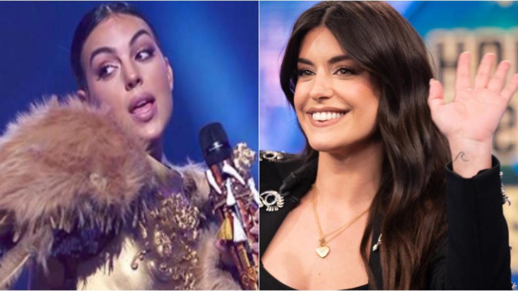 Dulceida y Georgina en montaje de BLUPER.