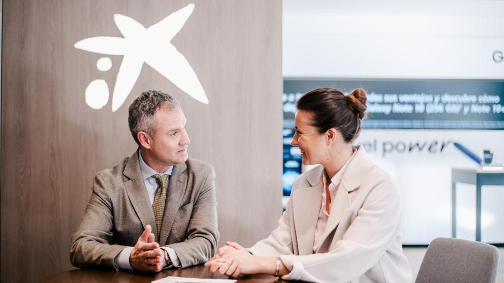 Una oficina de CaixaBank.