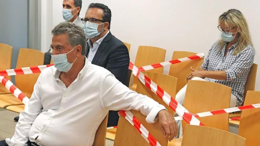 El empresario Enrique Ortiz durante el juicio de 'Brugal'.