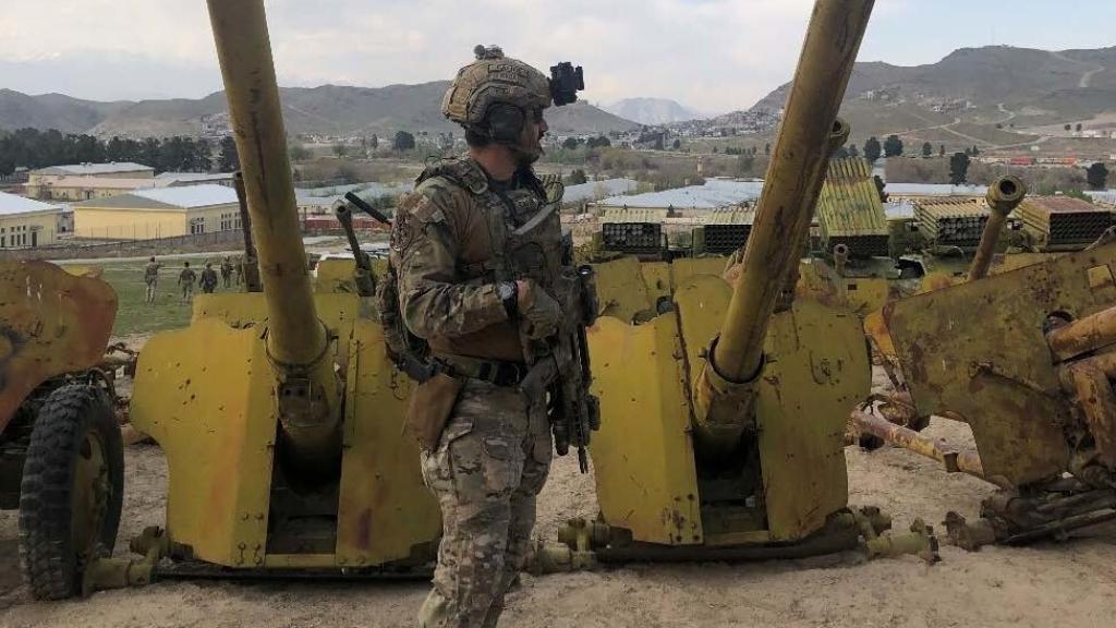 Califa, comandante de la Fuerza de Operaciones Especiales en Camp Morehead.