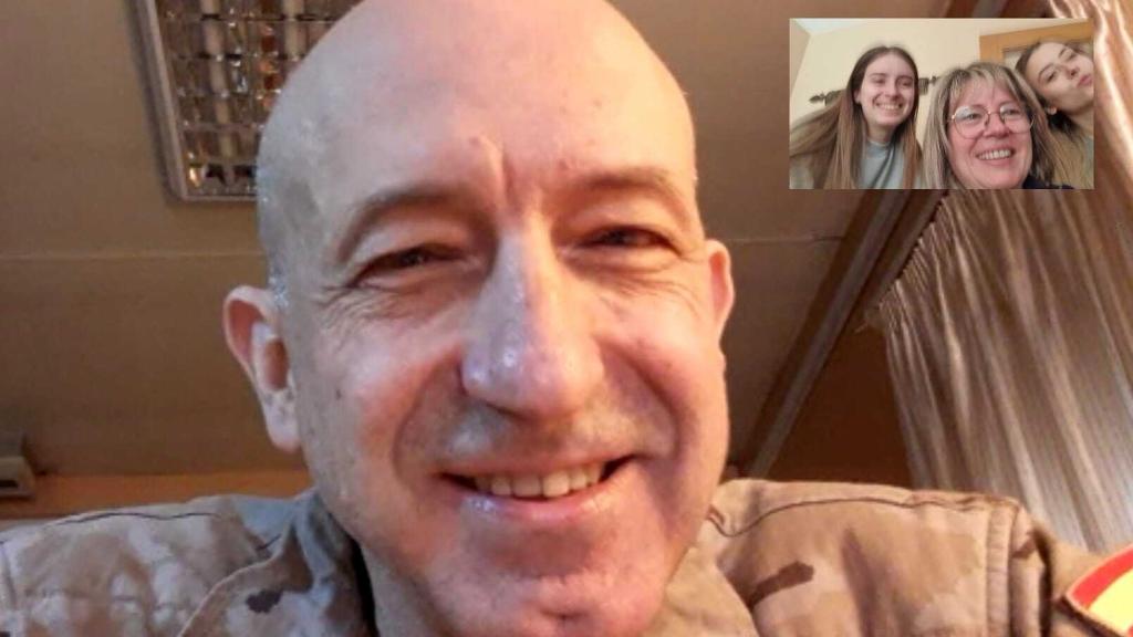 El Teniente Coronel Pablo Paniagua, único español destacado en el Cuartel General de la OTAN en Kabul.