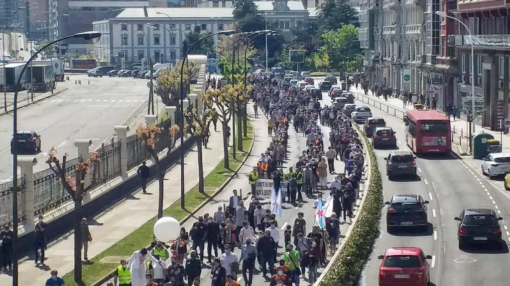 Manifestación este sábado de los trabajadores de la refinería