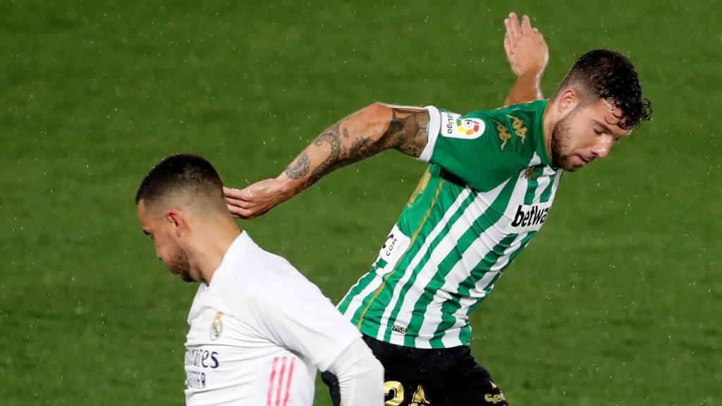 Eden Hazard, ante el Real Betis