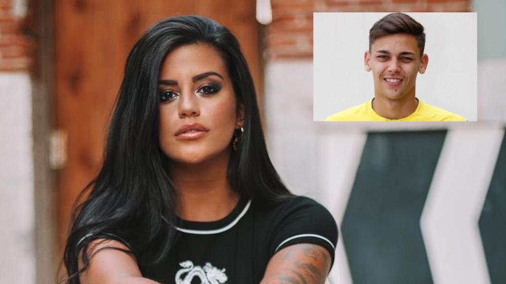 Lola Ortiz ('MYHYV') en montaje de JALEOS junto a su pareja sentimental.