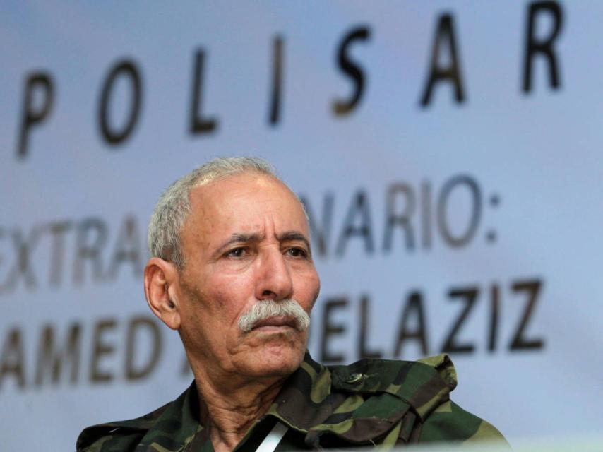 Brahim Ghali,  líder del Frente Polisario.