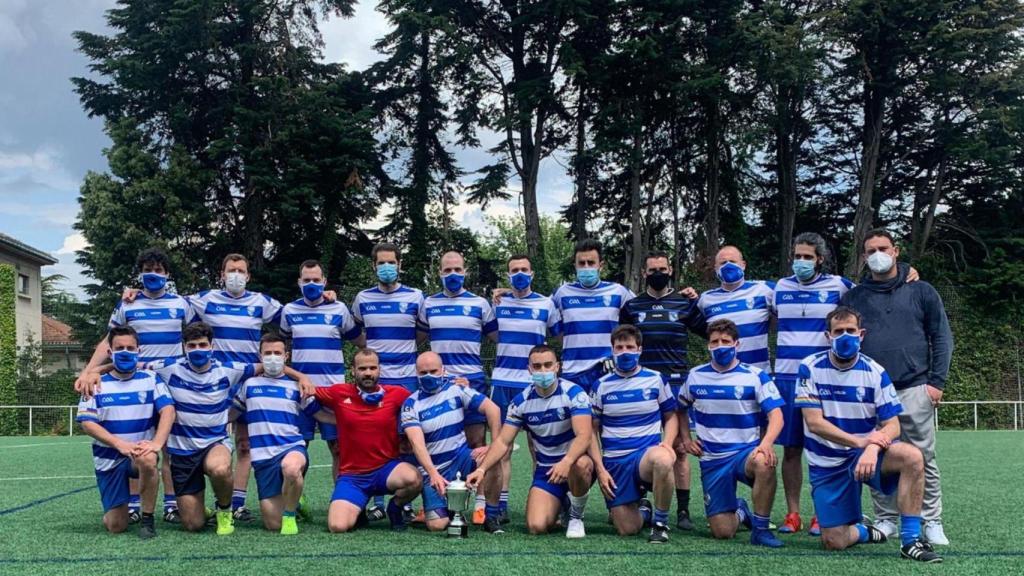 Los coruñeses Fillos de Breogán, campeones gallegos de fútbol gaélico