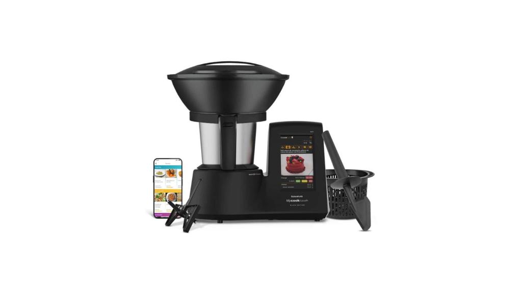 Robot de cocina Taurus Mycook Touch Black Edition