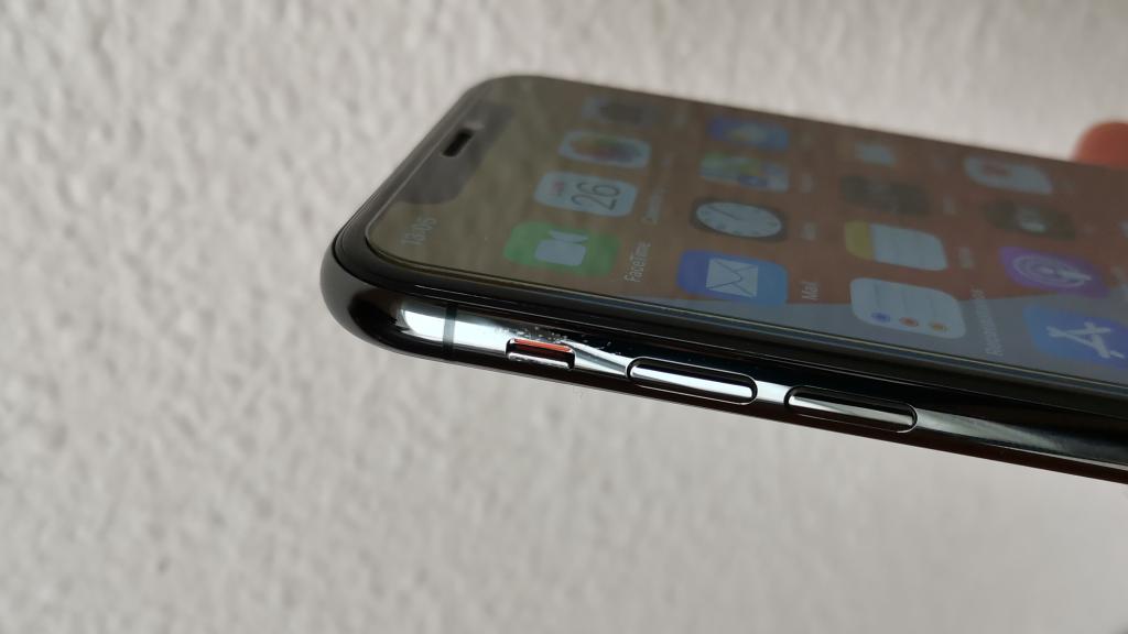 Marcas de uso en el iPhone X reacondicionado