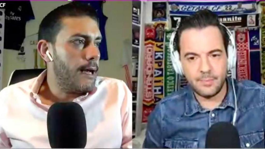 Jorge Calabrés y Nacho Peña, en El Bunker CF