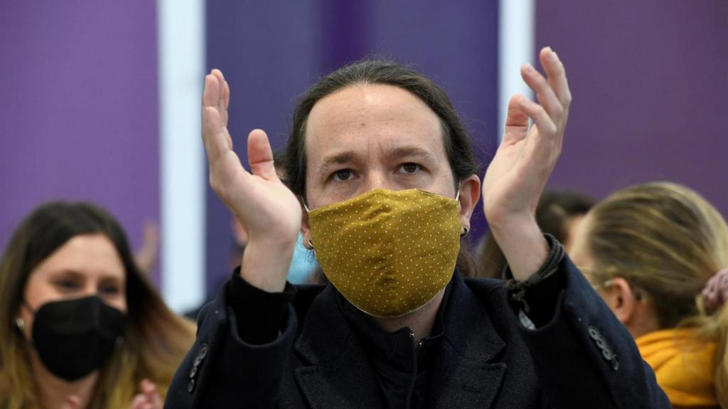 El candidato de Podemos a la Presidencia de la Comunidad de Madrid, Pablo Iglesias. Efe