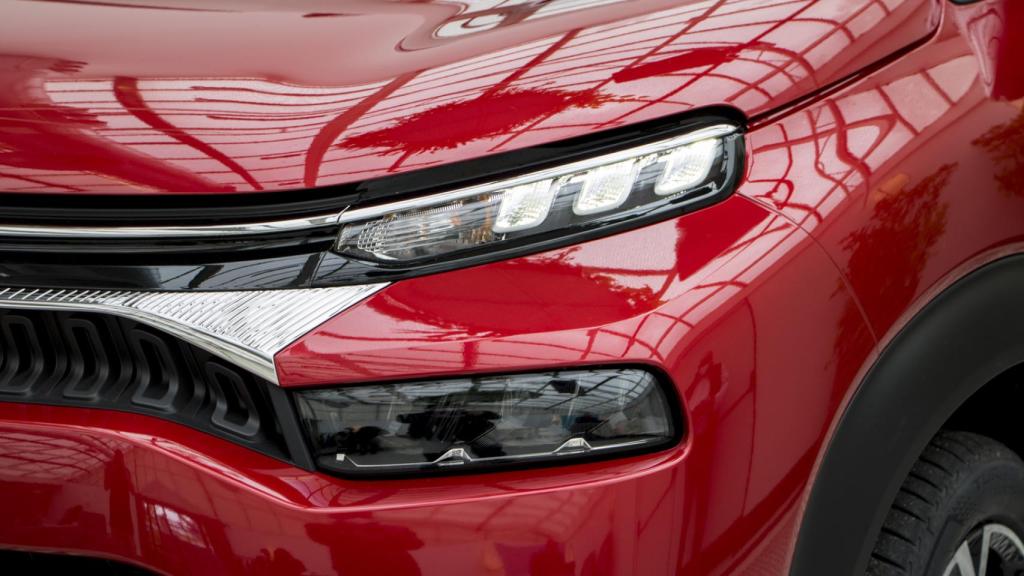 Nuevos faros del nuevo Citroën C3 Aircross 2021.