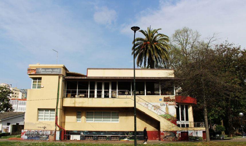 Parte trasera del Edificio Atalaya (Foto: Nuria Prieto)