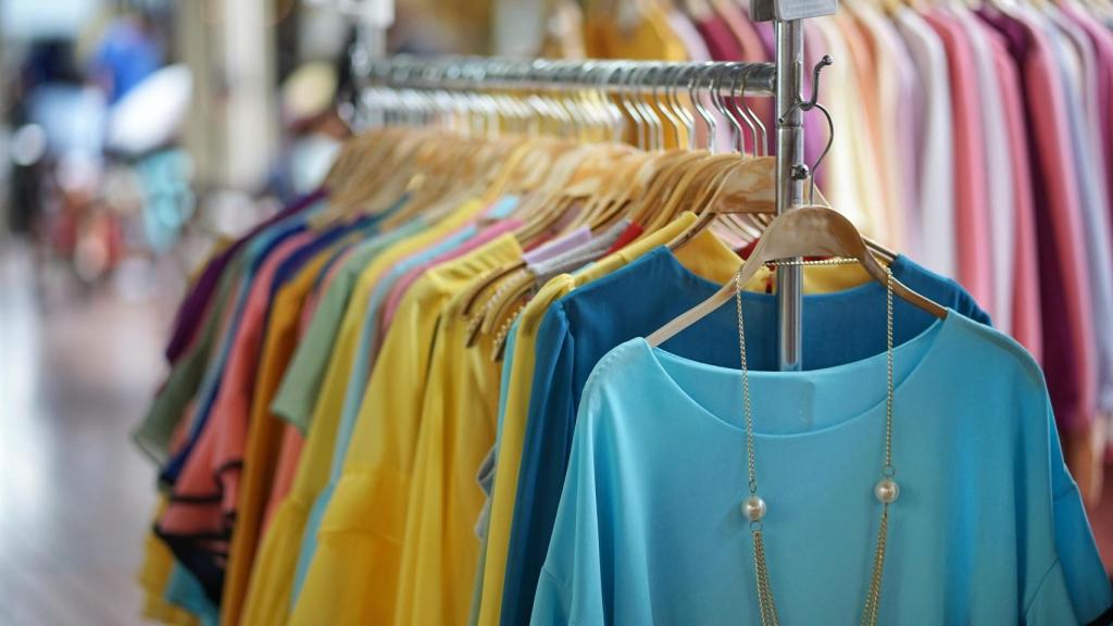 mercado mercadillo ropa