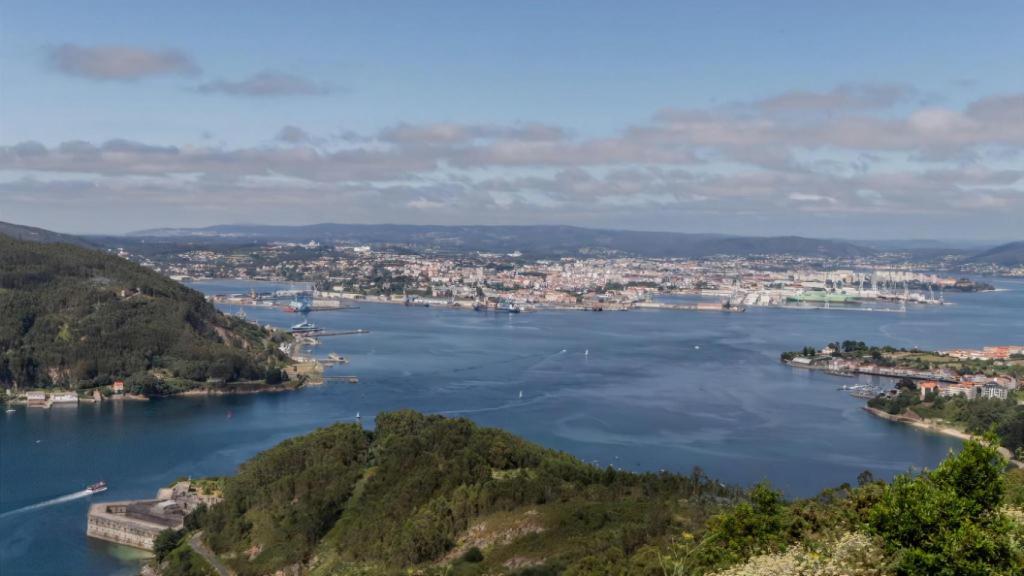 Vista de la Ría de Ferrol