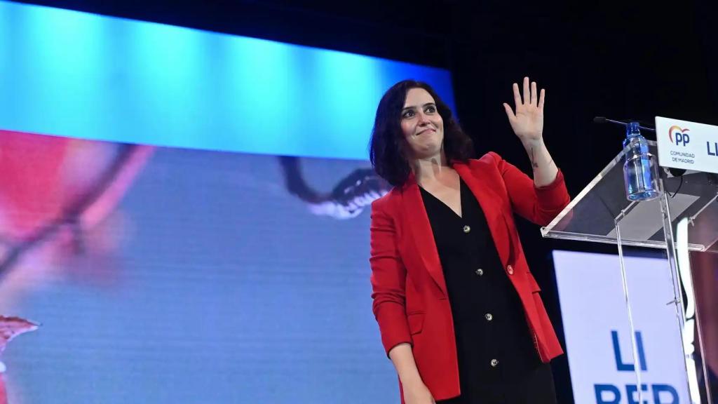 La presidenta de la Comunidad de Madrid, Isabel Díaz Ayuso.  Efe