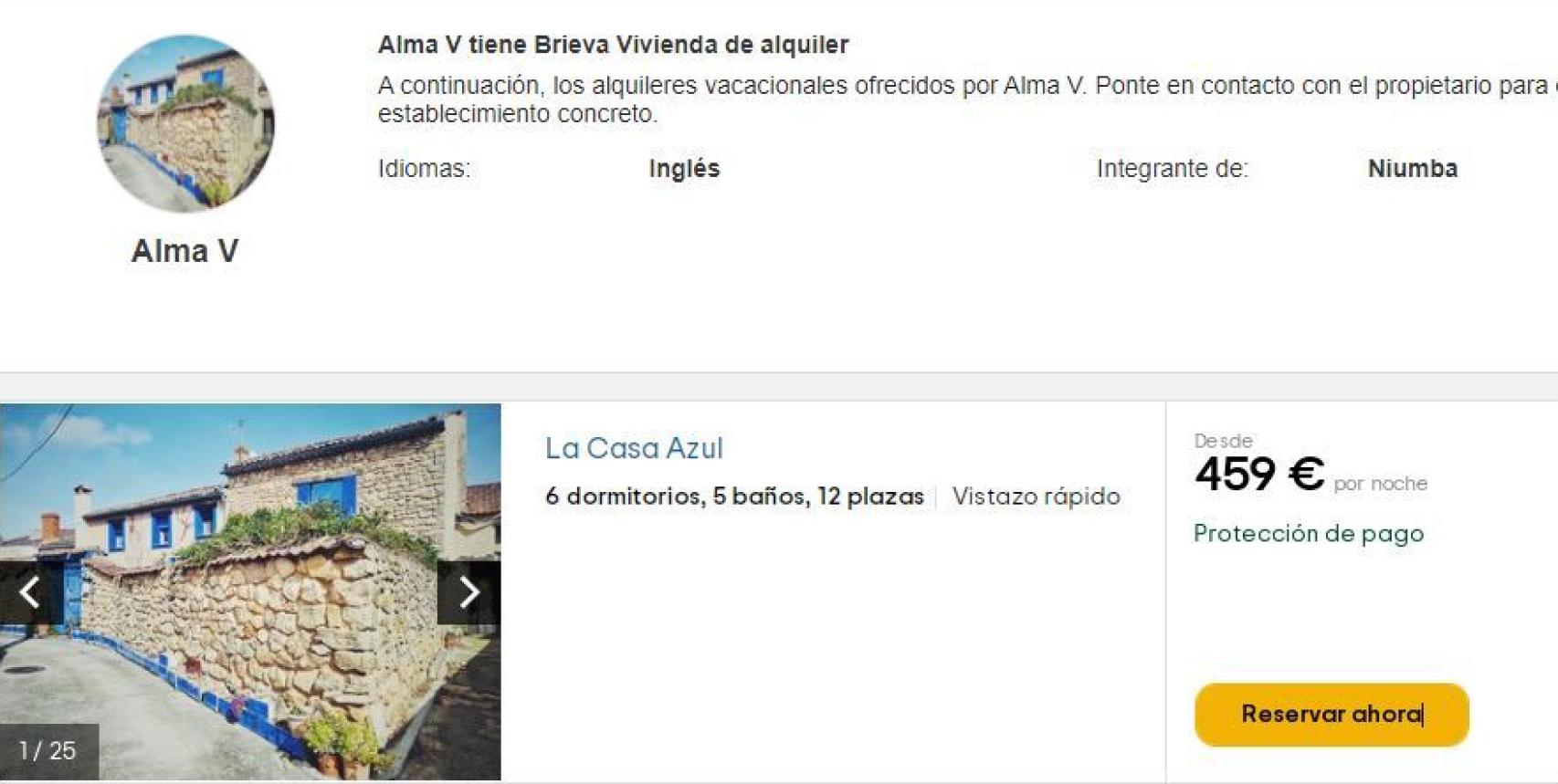La nieta de Lucía Bosé gestiona los alquileres de la vivienda de la fallecida actriz italiana.