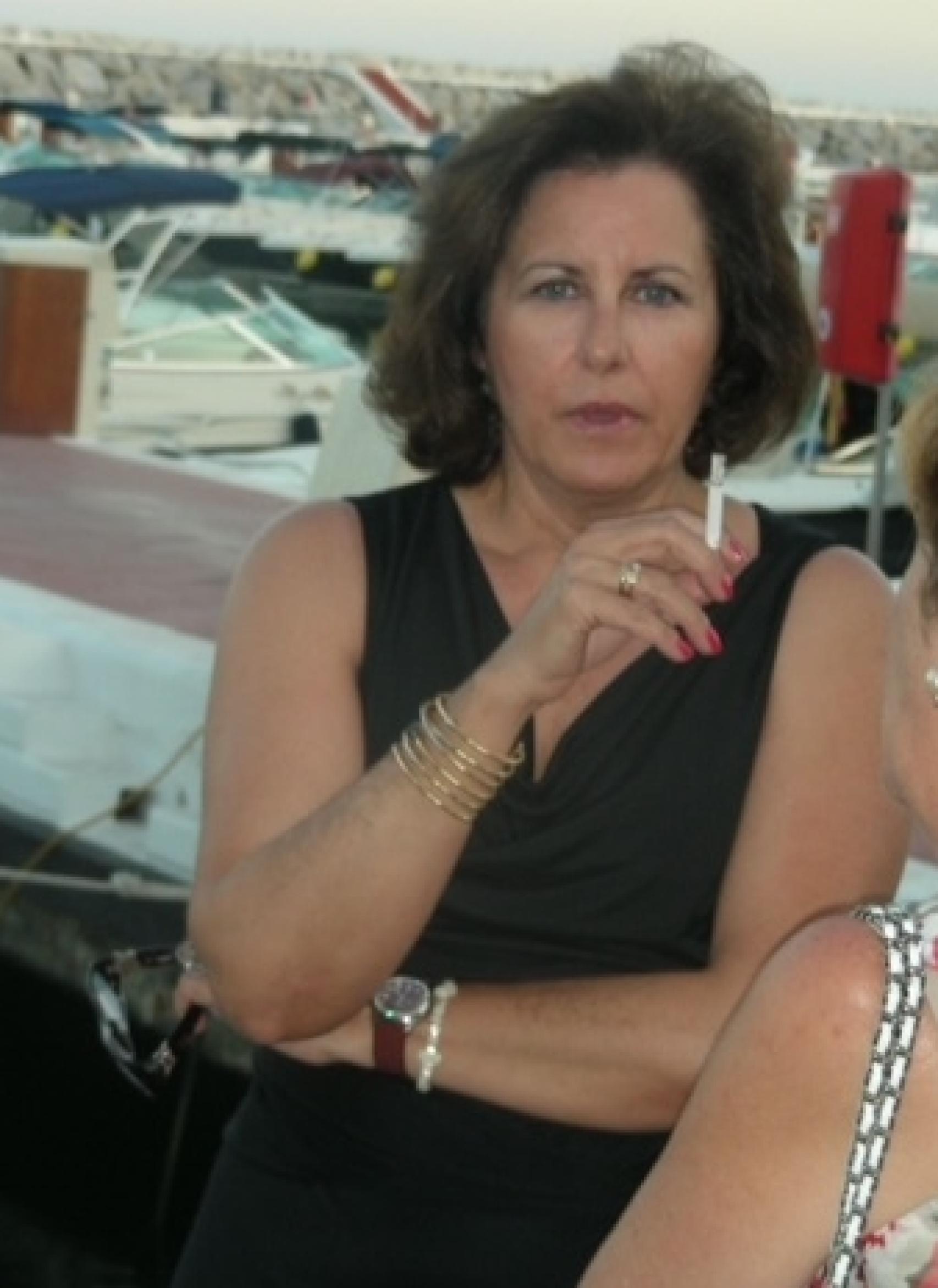 Rosa Jimeno, la esposa de Juan Antonio Roca.