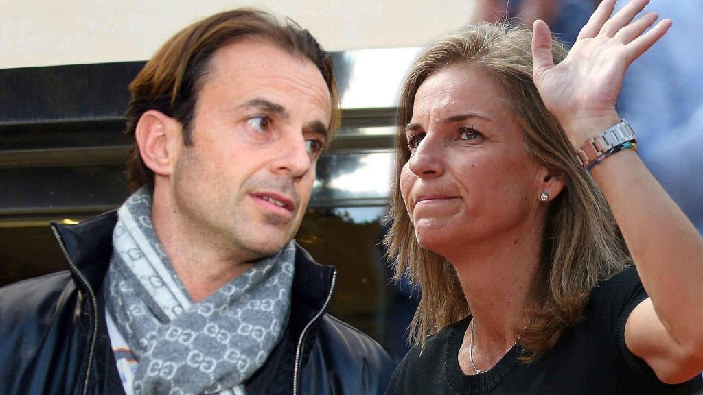 Arantxa Sánchez Vicario y Josep Santacana, en un fotomontaje de JALEOS.
