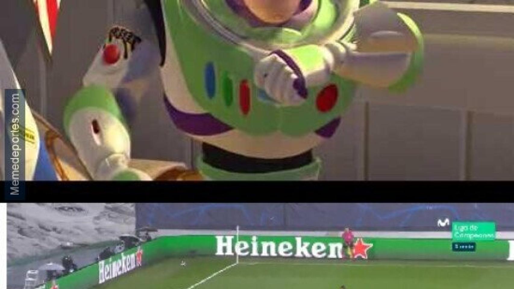 Meme del Real Madrid - Chelsea de la Champions League