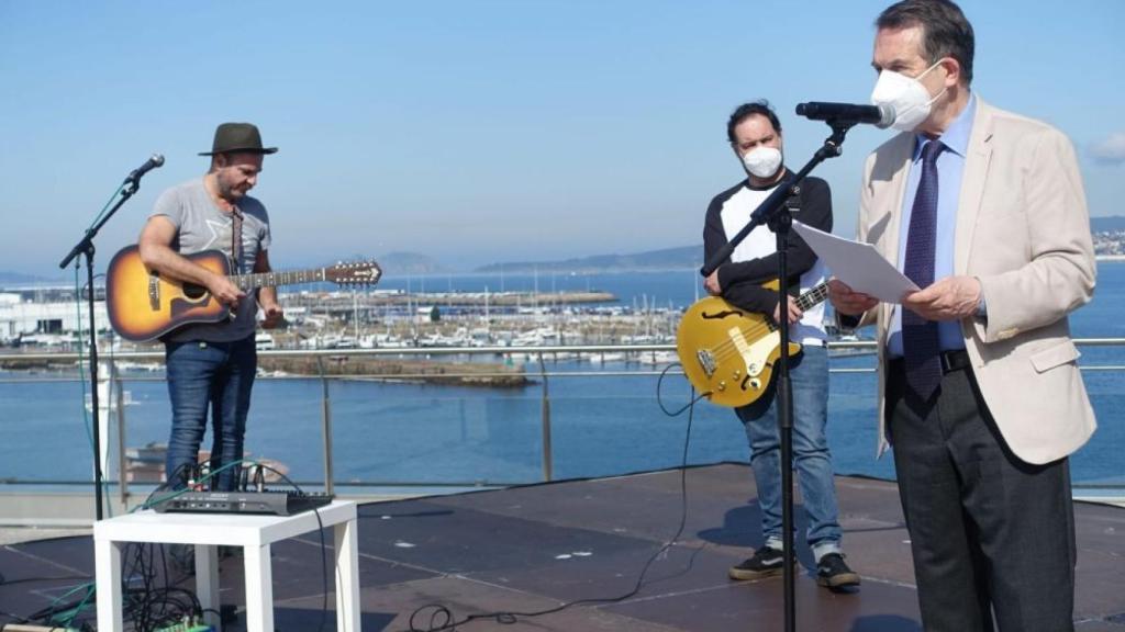 La presentación tuvo lugar en el escenario del festival