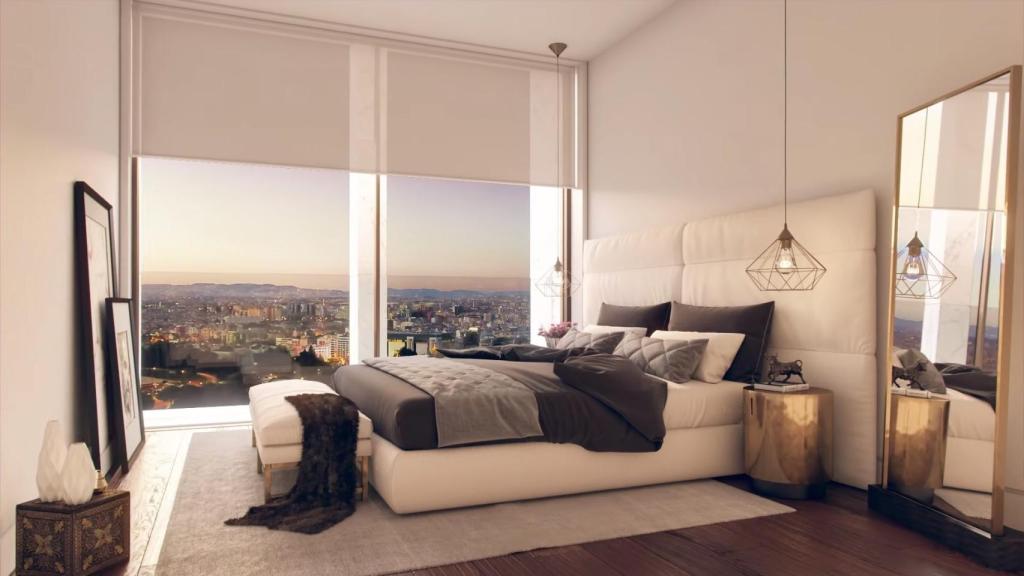 Uno de los tres dormitorios con los que cuenta el inmueble.