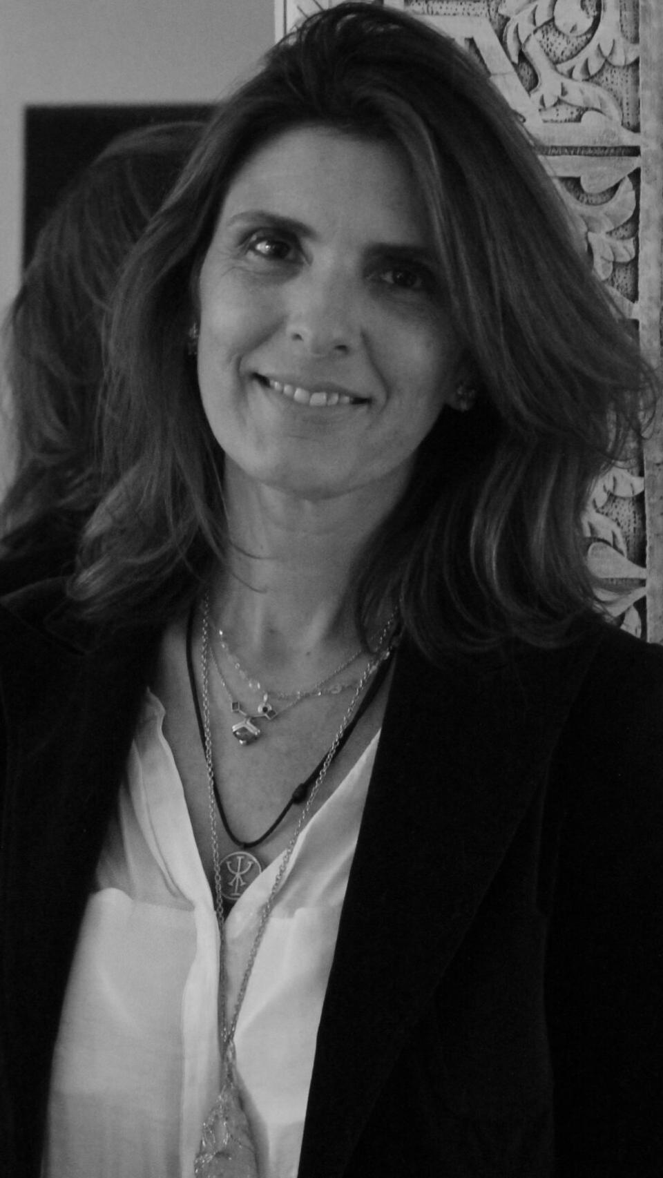 Diana Dominguín en una imagen de su página web sobre su trabajo como coach.