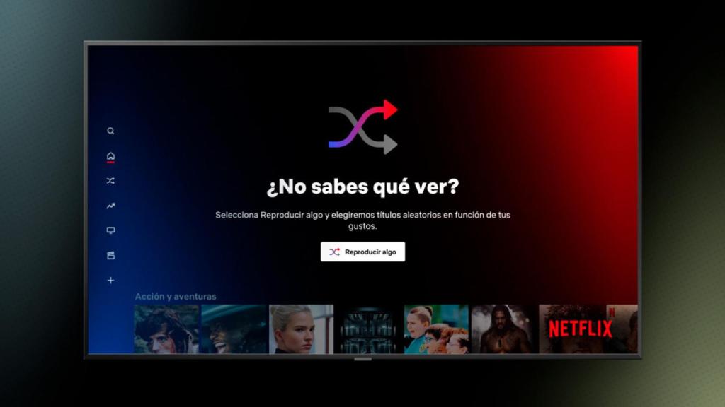 Ya no tendrás que elegir: el modo aleatorio llega a Netlfix para Android
