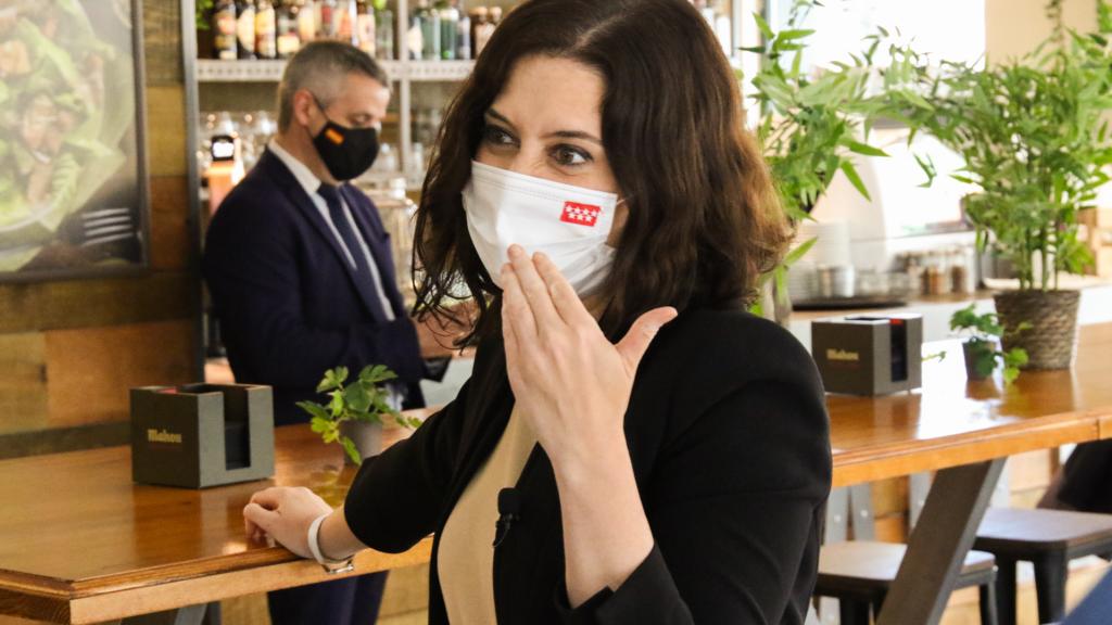 Isabel Díaz Ayuso, presidenta de la Comunidad de Madrid en funciones.