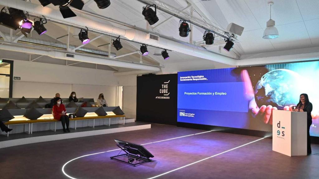 Teresa Riesgo en el  Foro IN – Innovación Tecnológica Socialmente Responsable