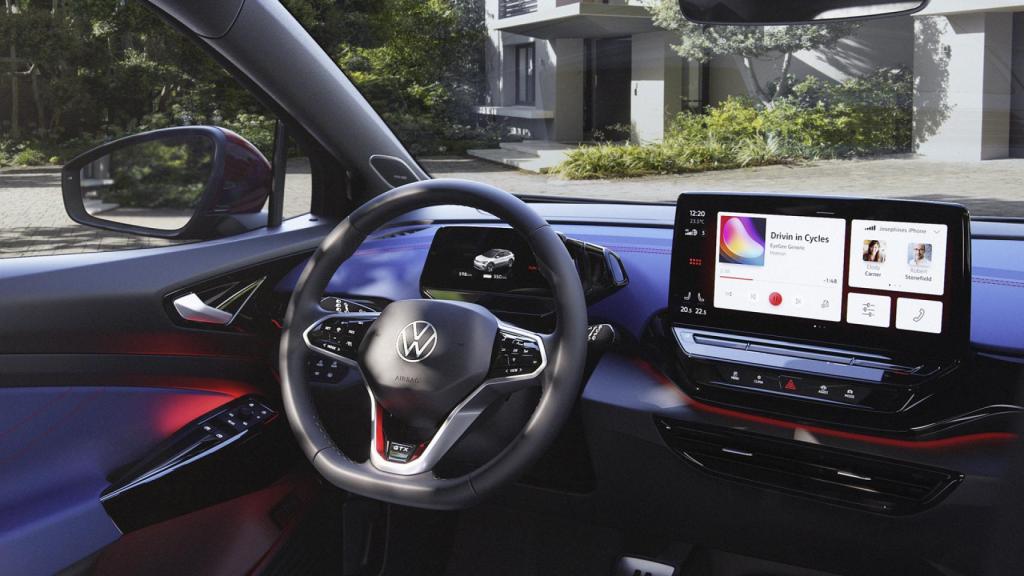 Interior del Volkswagen GTX.