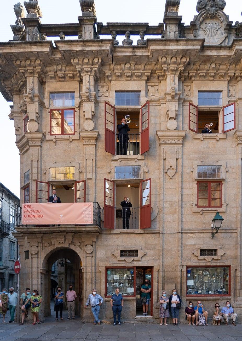 Una performance durante la primera edición del festival (Plataforma).