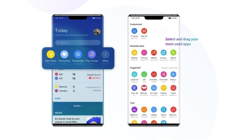 Huawei Assistant nuevo diseño