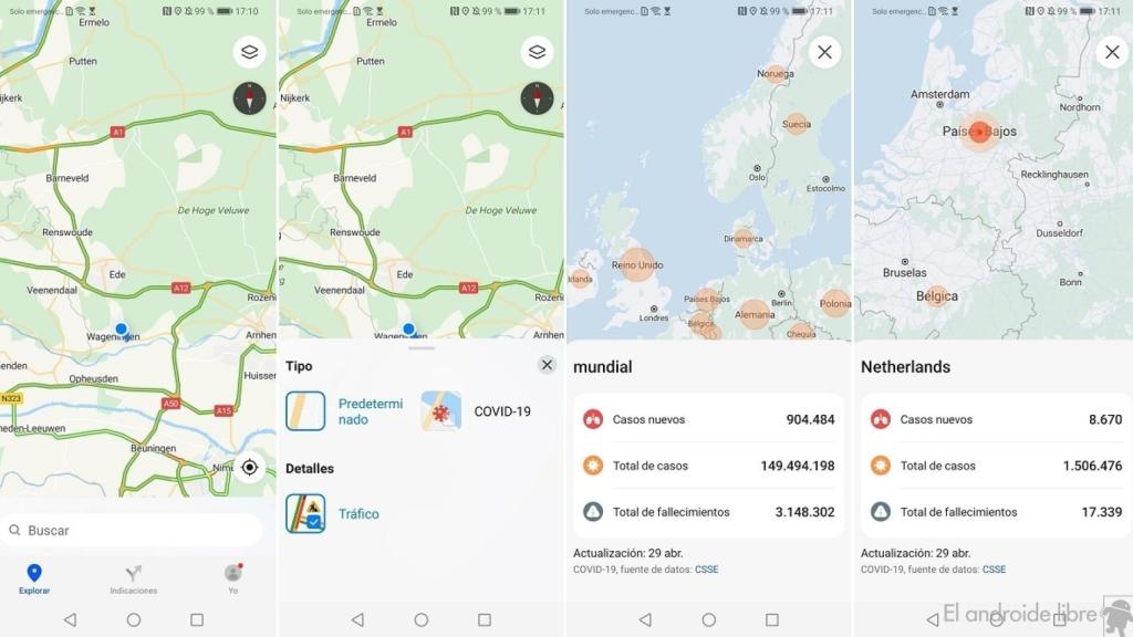 Petal Maps capa COVID