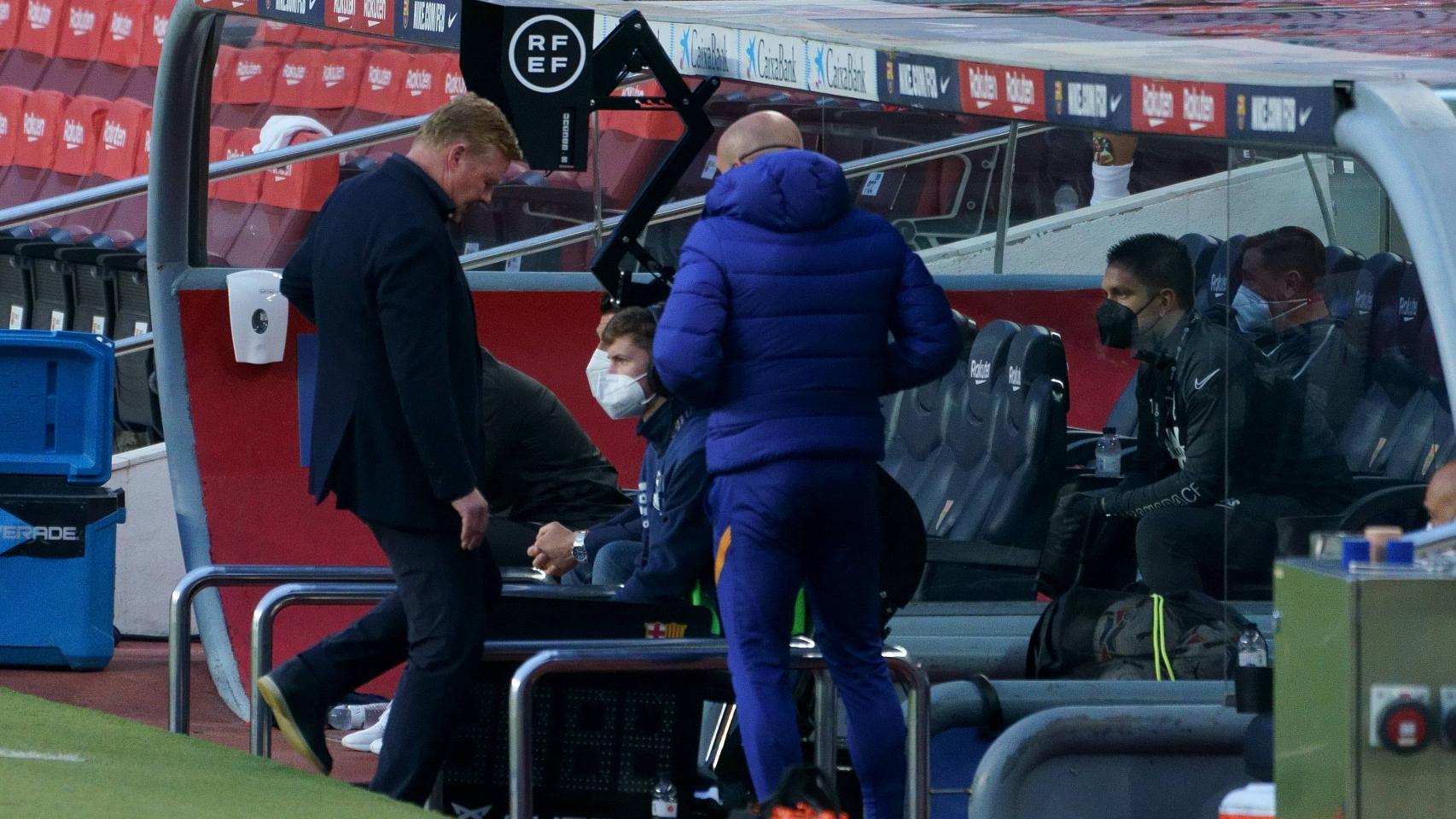 Koeman, expulsado en el Barça - Granada
