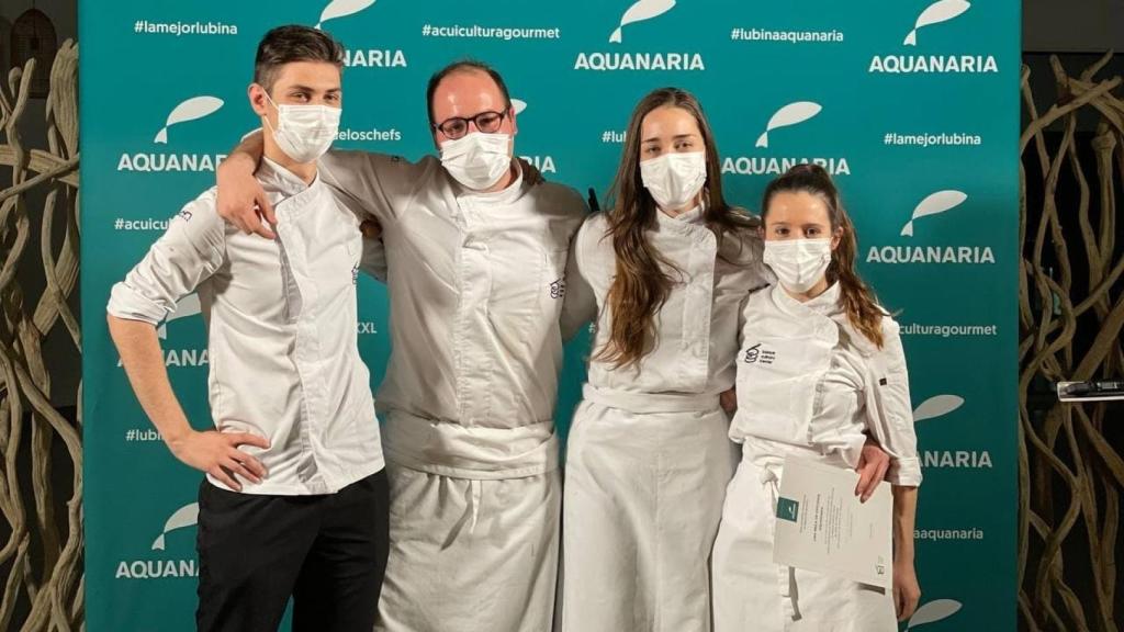 Alumnos finalistas del Reto Aquanaria