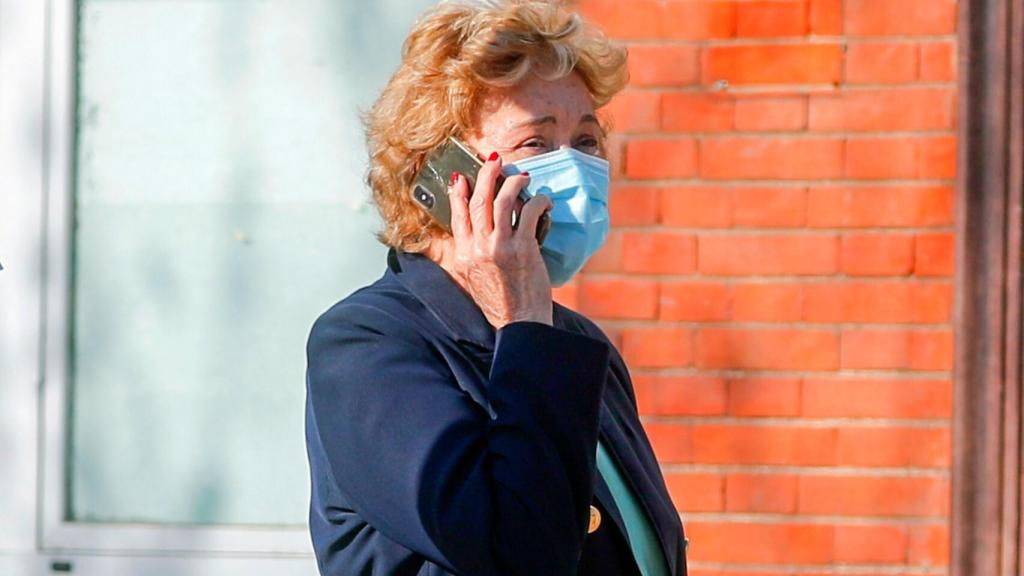 Mila Ximénez en una de sus últimas visitas al hospital.