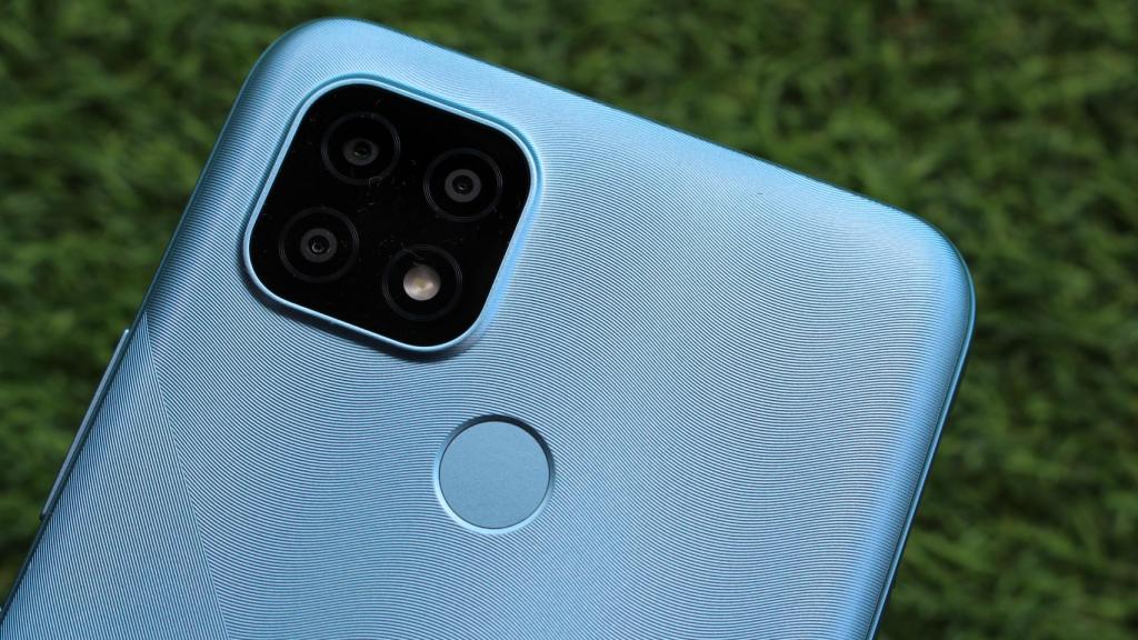 Cámaras traseras del Realme C21.