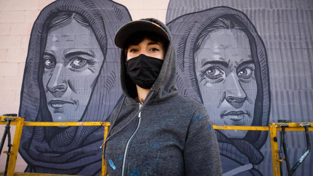 La artista Lidia Cao en el Delas Fest 2020.