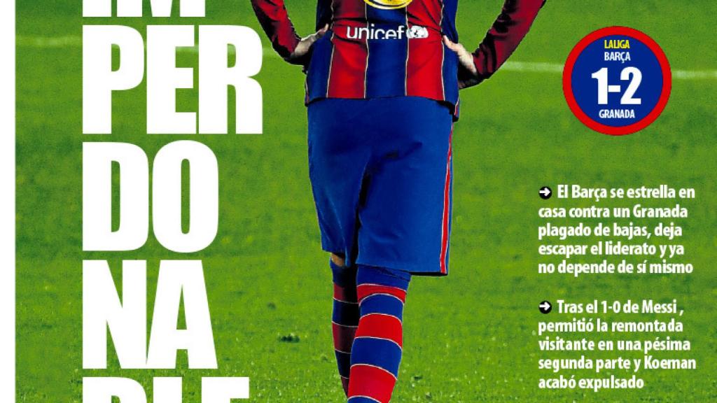 Portada Mundo Deportivo