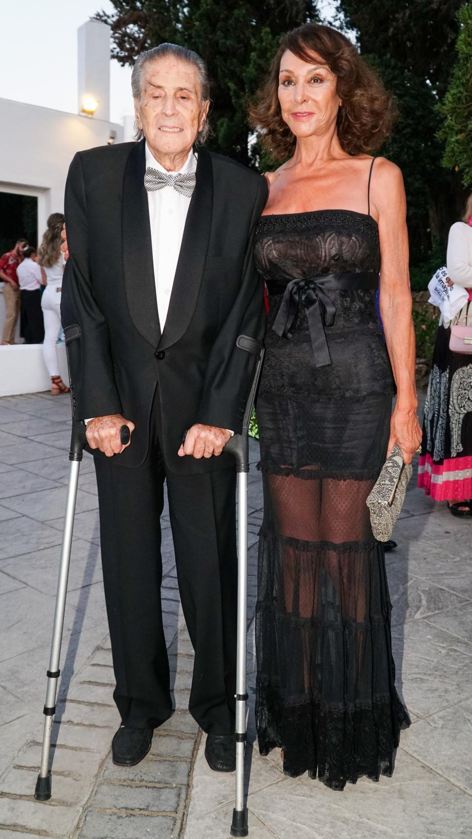 Jaime Ostos y Mari Ángeles Grajal en una imagen de agosto de 2019.