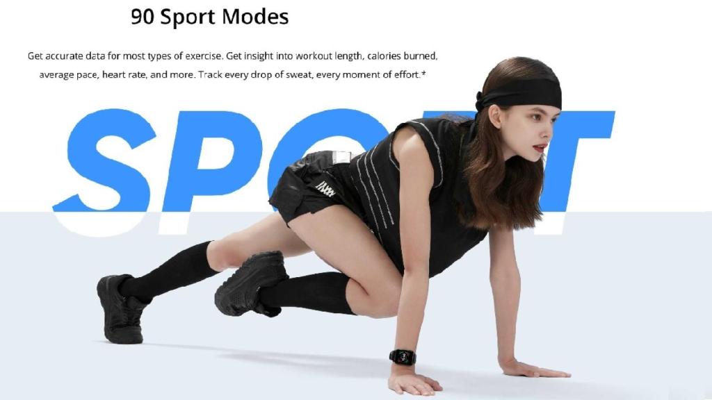 realme Watch 2 modos deporte