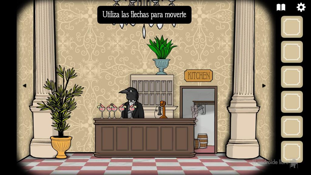 Una habitación en Rusty Lake Hotel