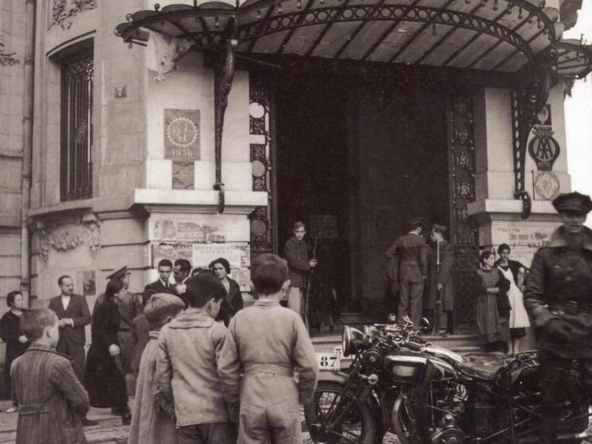 El Palace durante la guerra civil