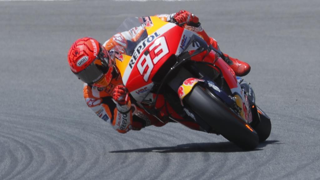 Marc Márquez en el Gran Premio de Jerez