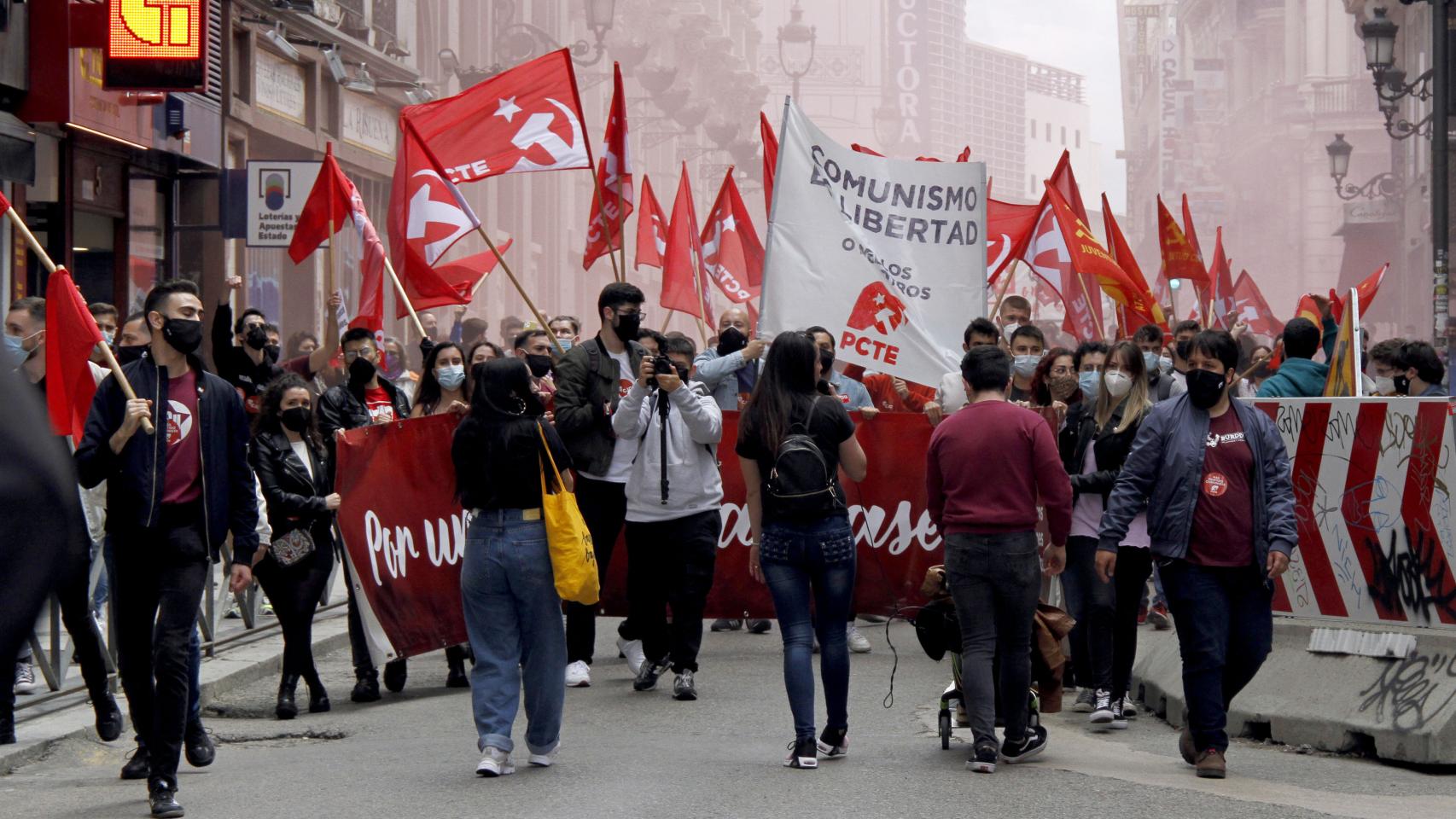 La manifestación del 1 de mayo en imágenes
