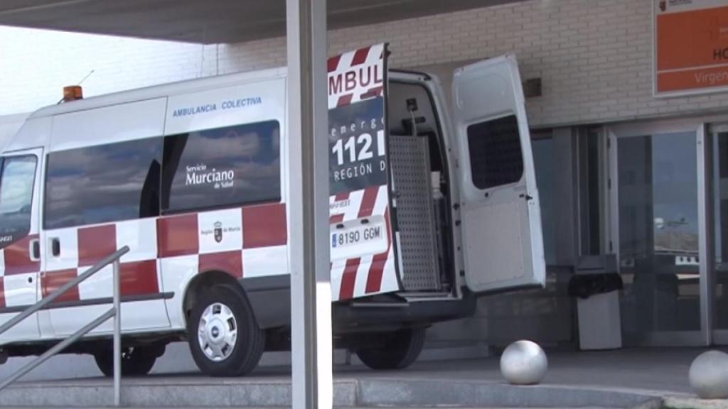 Hospital Virgen del Castillo en Yecla donde ingresó de urgencia la víctima mortal, Kevin, de 20 años.