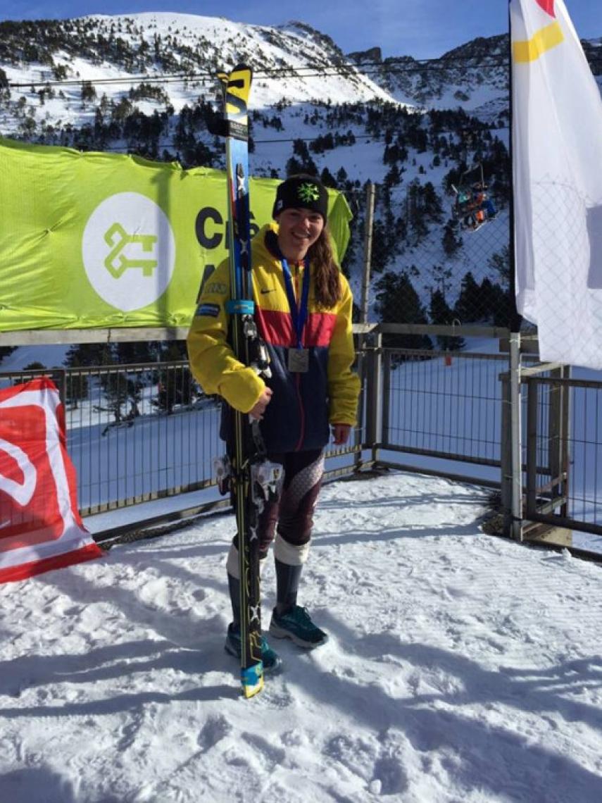 Carla Grau durante el Trofeo Borrufa en 2015.